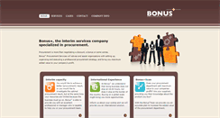 Desktop Screenshot of bonusplus.nl